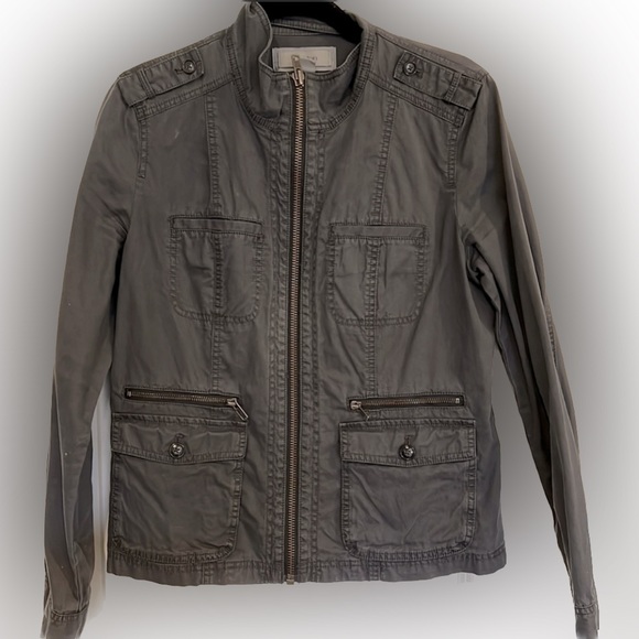 Gray Caslon lightweight jacket - Picture 2 of 4